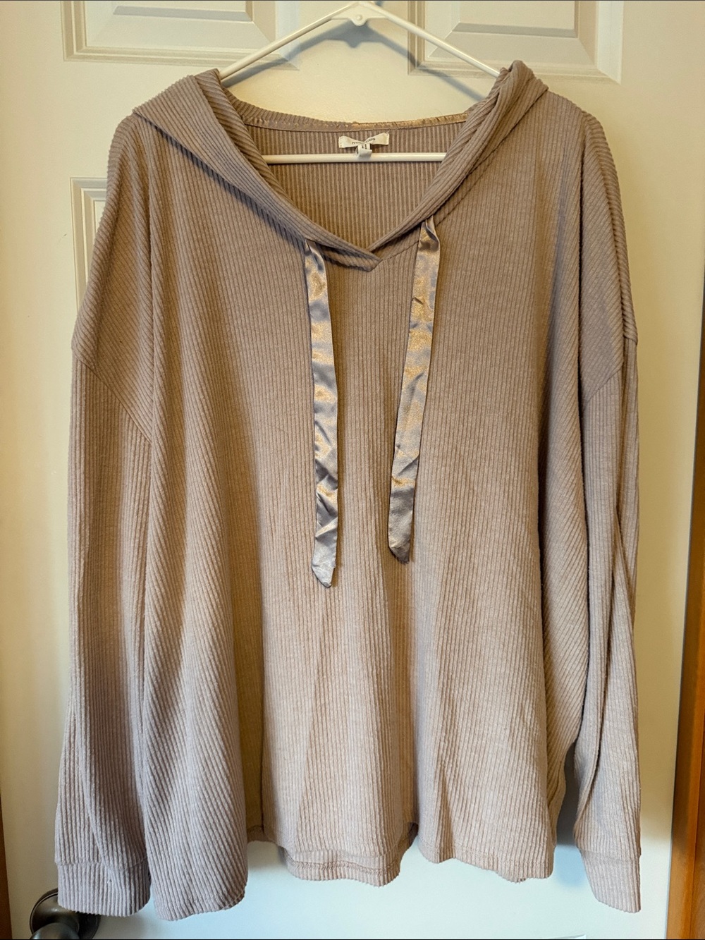 Maurices 3x Ribbed Hooded Pullover